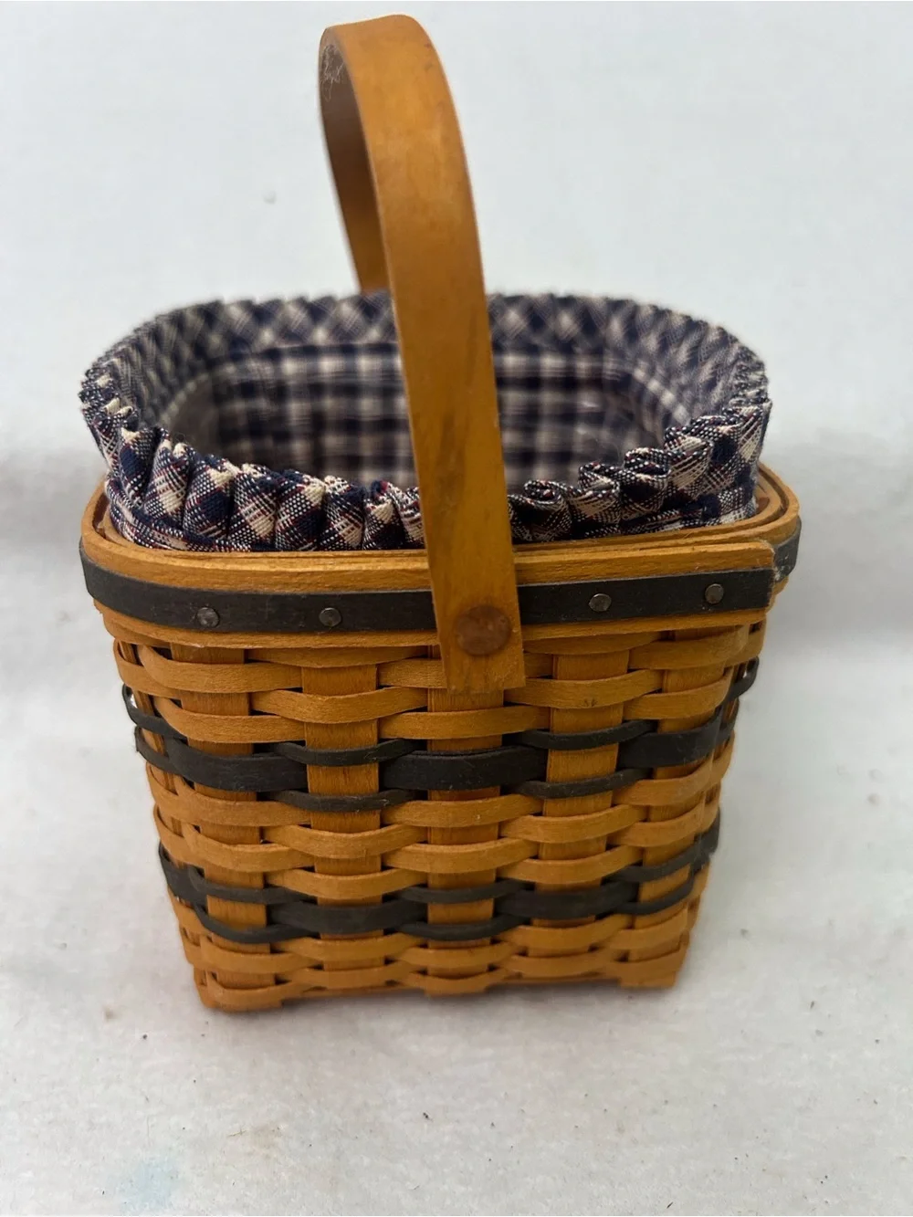 Longaberger woven picnic